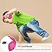 Wireless Bluetooth Headphones On Ear, Aitalk X3 Portable Headsets Ergonomic Fit Superb Comfort with Microphone, Support TF Card, FM Radio(Pink)thumb 2