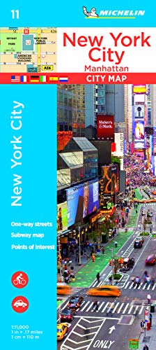 Michelin New York City Manhattan Map 11 (Maps/City (Michelin)) by Michelin