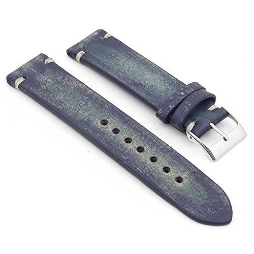 StrapsCo Extra Long Faded Distressed Vintage Watch Strap