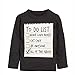 Efaster® 1Set Kids Toddler Boys Handsome Black Blouse + Gray Casual Pants Letter Pattern (3T)