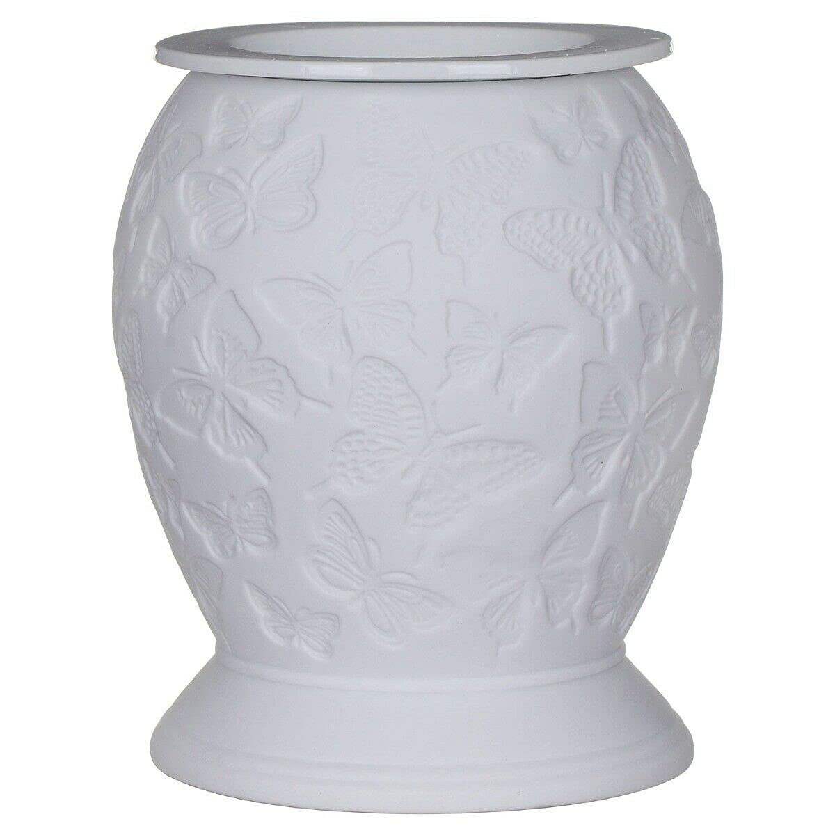 The Leonardo Collection Desire Butterflies Design Ceramic Electric Lamp Wax Melt Oil Burner, Multicolor, Medium, JNS_478750