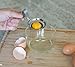 Internet's Best Stainless Steel Egg Separator | Egg White Egg Yolk Separator | Filter Egg Sieve | Breakfast Kitchen Tool Strainer
