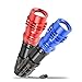 Xtreme Bright® Mini Pocket Torch - LED Keychain Flashlight (Includes 2 - Red & Blue)