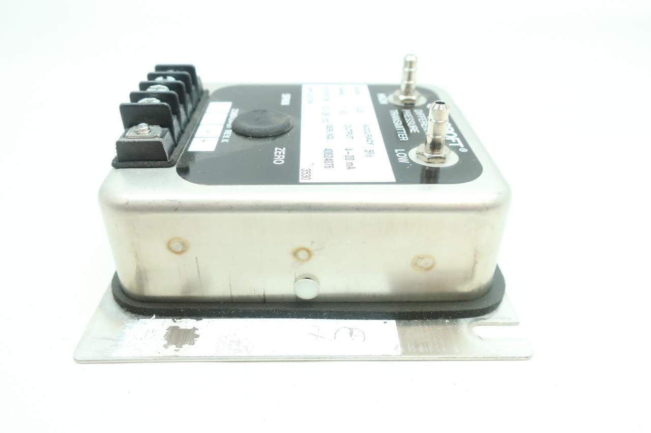 ASHCROFT XLDP Differential Pressure Transmitter 420MA 1INH2O 1336V