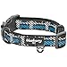Blueberry Pet 7 Patterns Soft & Comfy Scottish Charleston Regimental Stripes Designer Padded Adjustable Dog Collar, Large, Neck 18