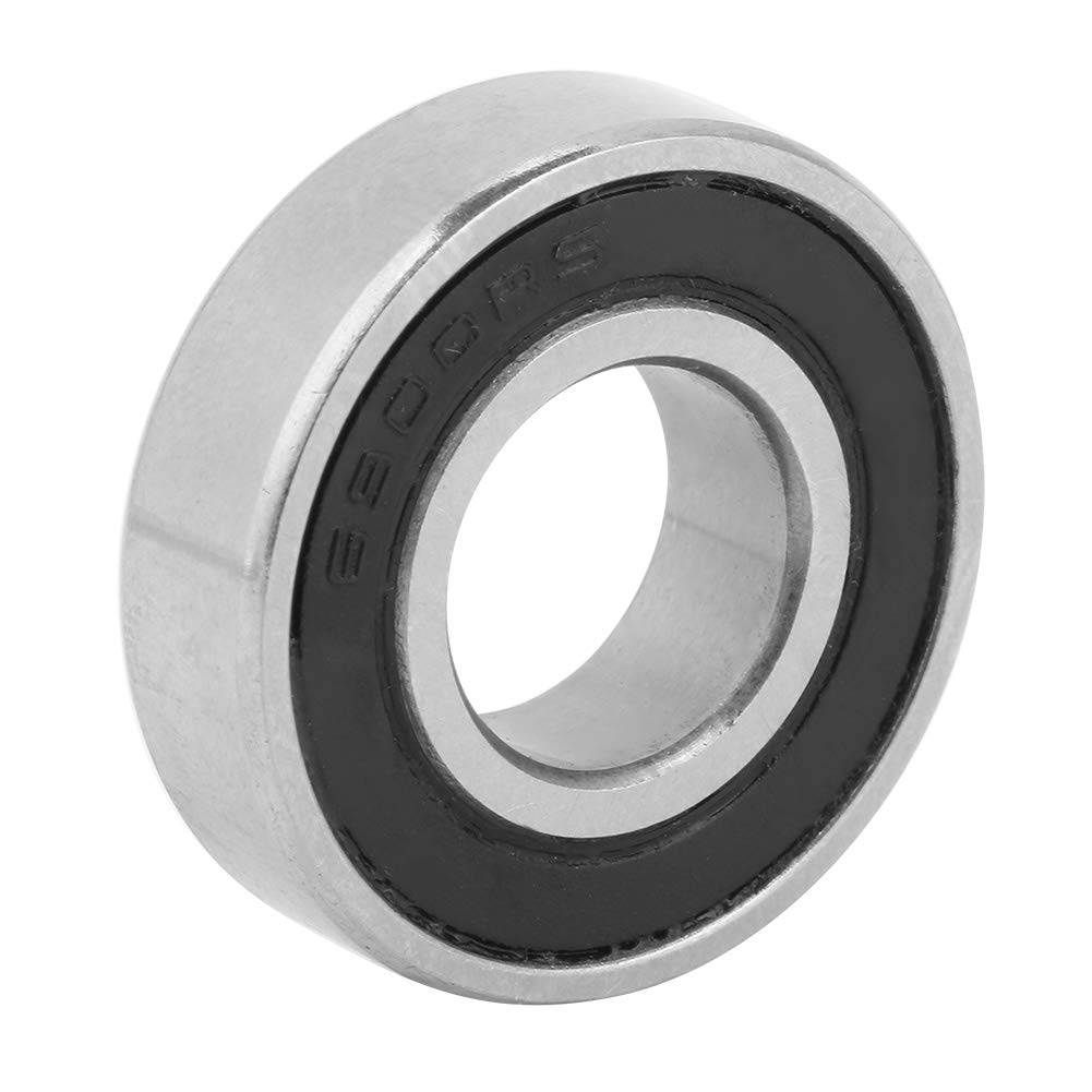 Deep Groove Ball Bearing, 10Pcs Double Sealed 10mm x 22mm x 6mm Double Shielded Steel Metal Bearing for 10mm Shaft Rod DIY projects