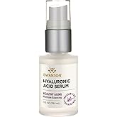 Swanson Hyaluronic Acid Serum - 1 fl Ounce (29.6 ml) - Moisturizing Serum for Skin Hydration and Youthful Appearance