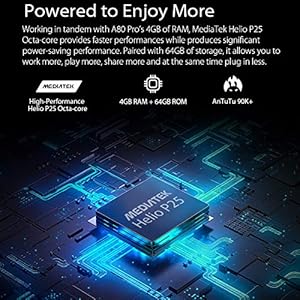 Blackview A80 pro 4G Cellulare Smartphone Offerte, 6,49’’ HD +, Helio P25 4GB + 64GB, Quattro Fotocamera Posteriori… - immagine 8