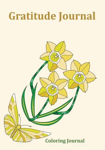 Book Gratitude Journal: Coloring Journal: Cultivate Happiness, Prompts, Notes, Coloring book, Journals to P.P.T