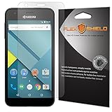 Kyocera Hydro WAVE Screen Protector [5-Pack], Flex Shield - Ultra Clear Japanese PET Film with Lifetime Warranty - Bubble-Free HD Clarity with Anti-Fingerprint & Scratch Resistance