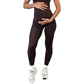 Vitality Cloud II Women's Maternity Pants - Comfortable Over-Bump Stretch Leggings for Work and Essential Maternity Clothes