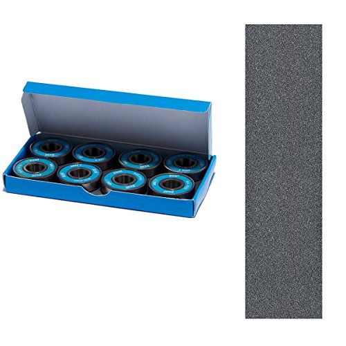 CCS Premium Skateboard/Longboard Blue Steel Bearings ABEC 7 