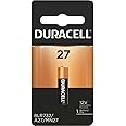 Duracell - 27 12V Specialty Alkaline Battery - Long Lasting Battery - 1 Count