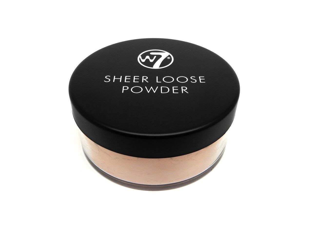 W7 | Face Powder | Sheer Loose Powder - Biscuit | Fine Loose Powder