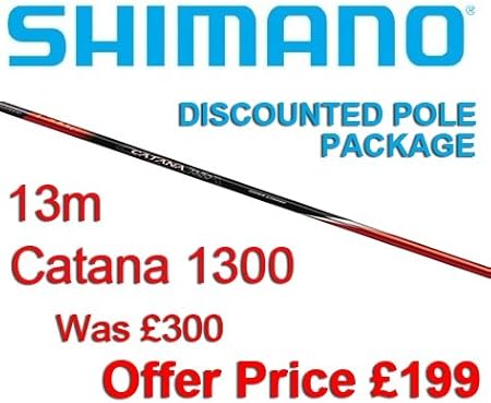 Shimano catana 1300 pole Clearance