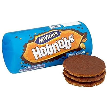 Amazon Com Mcvitie S Milk Chocolate Hobnobs 262g Pack Of 6