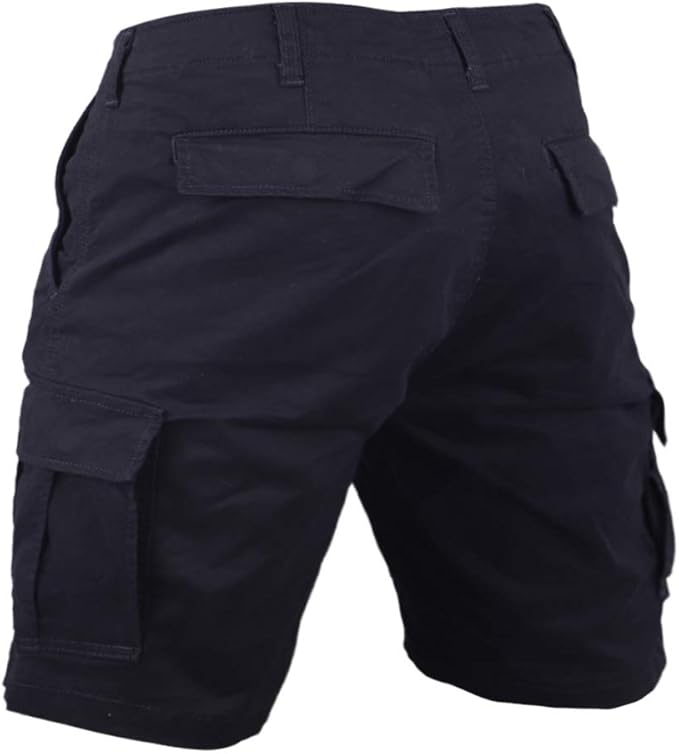 heavy cotton cargo shorts