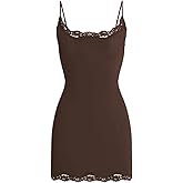 Starrylion Sexy Lace Mini Dress Padded Bodycon Spaghetti Strap Party Club Dress