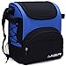 MIER Large Insulated Lunch Bag Reusable Lunch Box Picnic Cooler Bag for Men, Women, Adjustable Shoulder Strap (Blue)