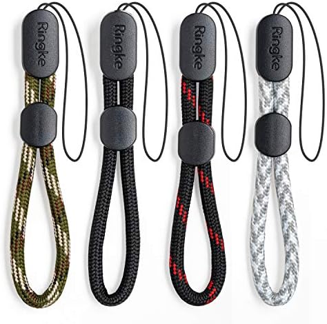 4本セット Ringke スマホストラップ 携帯 ストラップ ハンドストラップ リストストラップ スマホ 落下防止 スマートフォンストラップ 長さ調整可能 人気商品 紛失防止 Iphone Airpods Galaxy Zflip Xperia Xiaomi Huawei Pixel Gopro Nintendo 任天堂 Lanyard Finger Strap