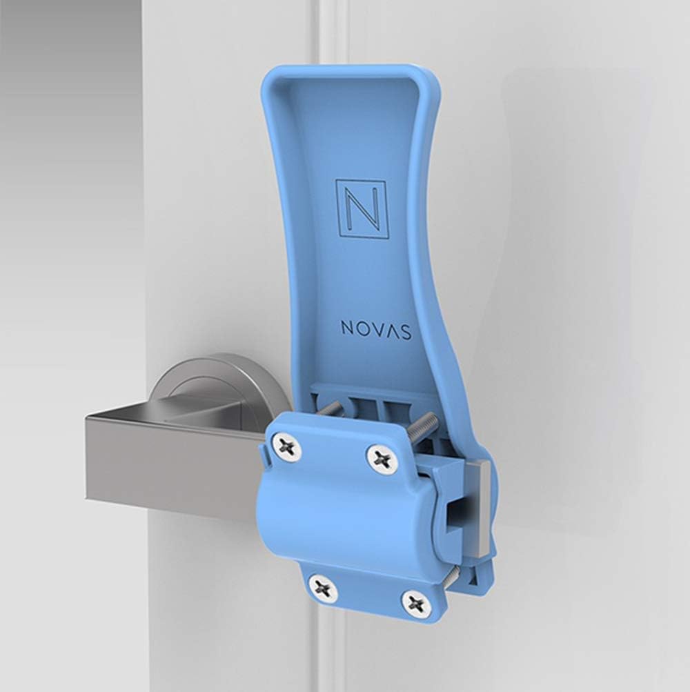 NO Touch Hands Free Door Opener, Don't use Hands Operated Door Opener for Bathroom,Office Door (Style 1)