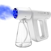 Atomizer Sprayer，Rechargeable ULV Nano Sprayer with Blue Lig