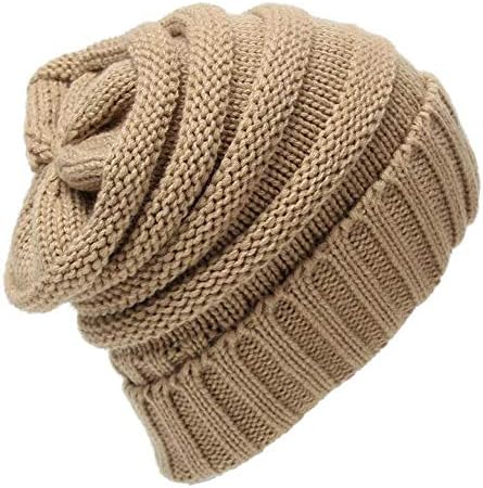 VIMAX Winter Women &Men Thick, Soft & Warm Tough Headwear Cable Knit Beanie, Chunky Beanie Hats Ski Cap