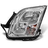 Ford Fusion Clear Chrome Driver Left Side Front Headlight Head Lamp Front Light Replacement
