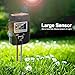 Mosthink Soil Tester 3 In 1 , Updated Moisture Light PH Meter Kit for Soil Garden Lawn Indoor Outdoor Plants Care (No Battery Needed)thumb 1