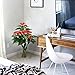 GTidea 3.3 Feet Artificial Tree Anthurium Flowers Decorative Silk Plants Home Office Arrangements Indoor Outdoor Greenery Decor