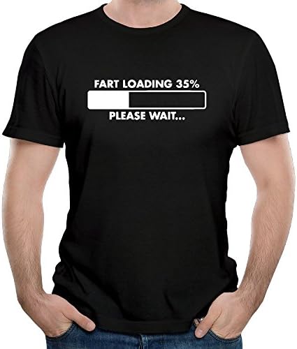 Kanmeiyin Fart Loading Please Wait Utility T Shirts Men's Personalized