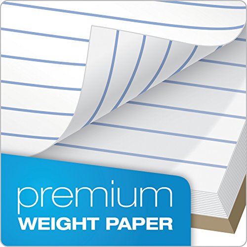 TOPS Classified Business Notebook, 5.5 x 8.5-Inch, College Rule, 100 Sheets per Book, Ruby Plastic Cover (73505)