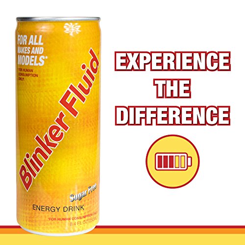 Blinker Fluid Energy Drink Caffeine, Taurine, Vitamin B6, B12, Niacin