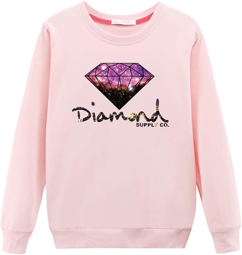 YKARITIANNA Women Casual Long-Sleeved Japan Korean T Shirt Printed with Round Collar Blouse