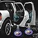 2 X 2014 Latest 6th Gen car door Shadow laser projector logo LED light for Abarth all series