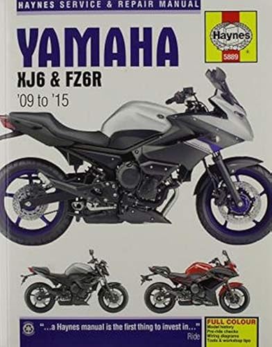 Download Yamaha Xj6 & Fz6r, '09-'15 Haynes Repair Manual PDF