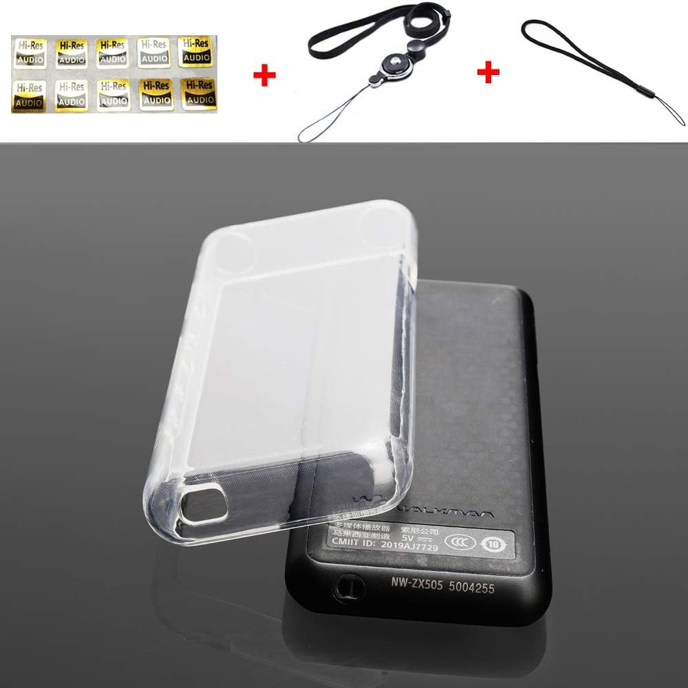 BestforYou Sony Walkman ZX500 ZX505 ZX507 Case,Soft TPU Protective Skin Case Cover for Sony Walkman NW-ZX500 ZX505 ZX507 (Without Glass, Clear): MP3 Players & Accessories
