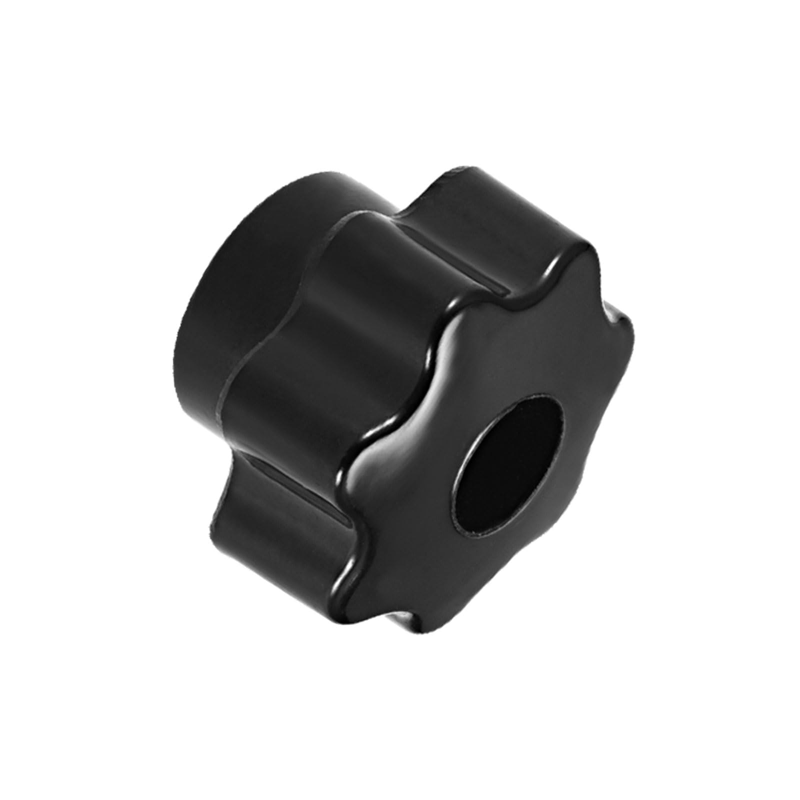 CoCud Star Knob, 32mm Diameter M6, Plastic Head Female Clamping Handle Screw-On Thread Knob Grip - (Applications: for Mechanical Equipment), 1-Pieces