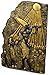 Design Toscano Pharaoh Akhenaten Offering to Aten The Sun Wall Sculpture, 10 Inch, Black/Gold