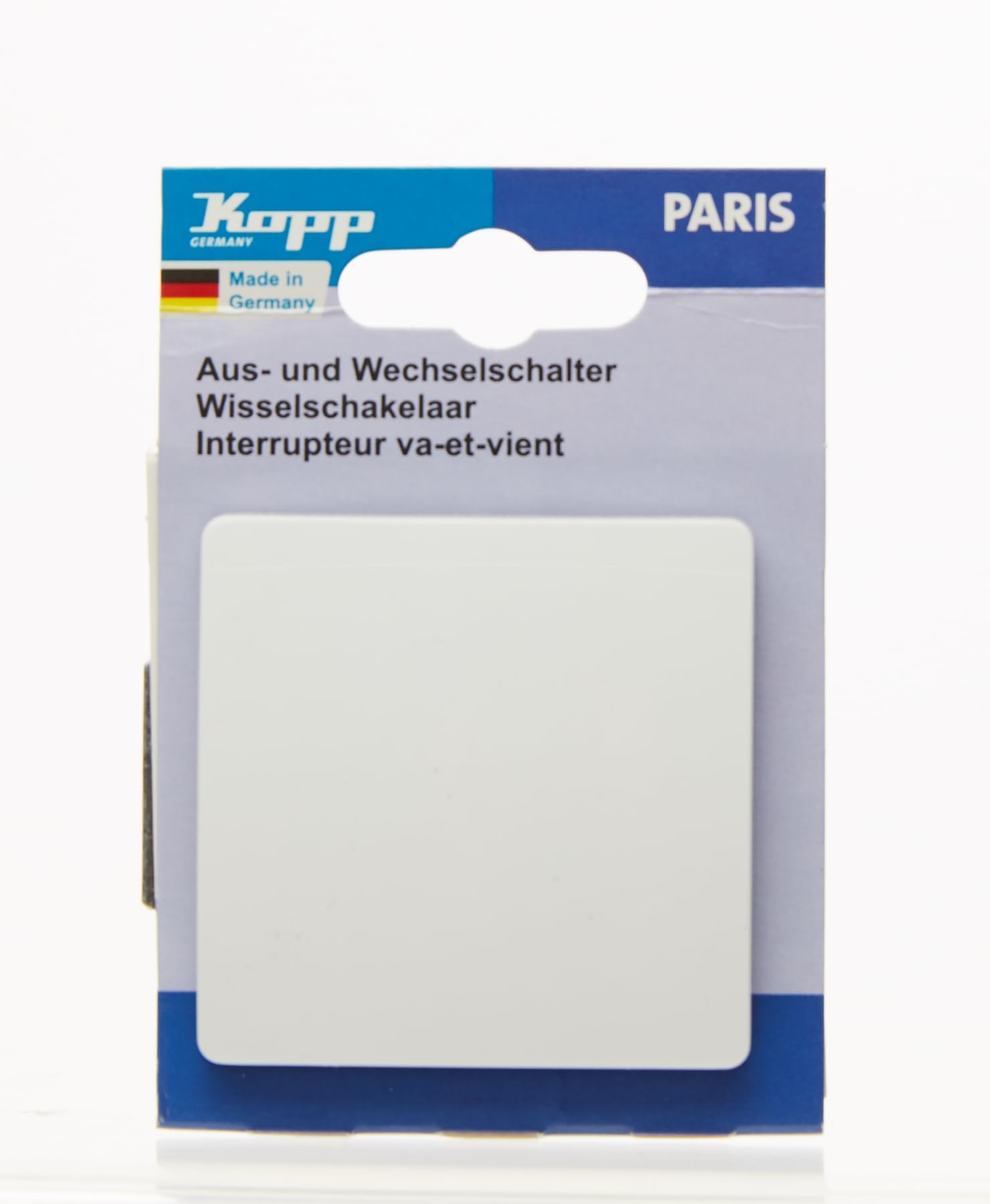 Kopp Paris 650602089 Universal Switch Arctic White