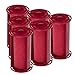 Caruso Professional Medium Molecular Replacement Steam Hair Rollers with Shields, 6-Pack, 1-1/4