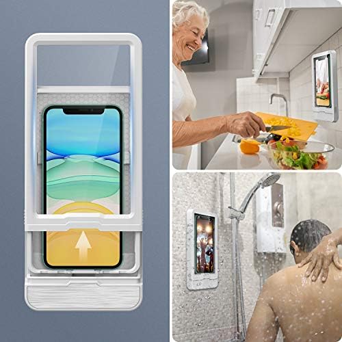 Wall Mount Phone Holder, Fansteck Wall Phone Holder Mount with Reusable