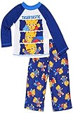 Daniel Tiger Neighborhood Boys Pajamas (Toddler/Little Kid) (3T, Tigertastic Blue)