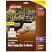 Avery Removable Labels with Sure Feed for Laser & Inkjet Printers, 1.25" x 1.75", 256 Labels (22828)