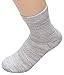Womens 5 Pairs Comfort Cotton Ankle Crew Casual Socks #Wz-002 (Long)