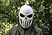 FAMI Airsoft Mask,Full Face Tactical Mask,Punisher Skull Skeleton Face Mask, Airsoft Paintball Protective Mask Gear for Airsoft Outdoor Cs War Game Live Field Scary Ghost BB Gun Halloween (White)