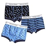 Jojobaby Baby Toddler Kids 1-5T Boys Boxer Brief 3-Pack Underwear Set