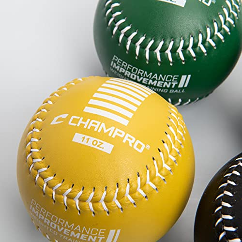 Lot De 12 Balles De Softball Champro Vex Practice - CSB-XB12 - 12 Pouces - Neuf
