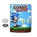 JUST FUNKY Sonic The Hedgehog Fleece Blanket [Blue 46