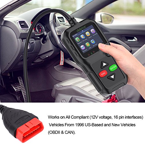 Car OBD2 OBDII Diagnostic Scanner OBDATOR OTR-A01 OBDII/EOBD Auto OBD Code Reader Check Engine Light Diagnostic Scan tool with I/M Readiness